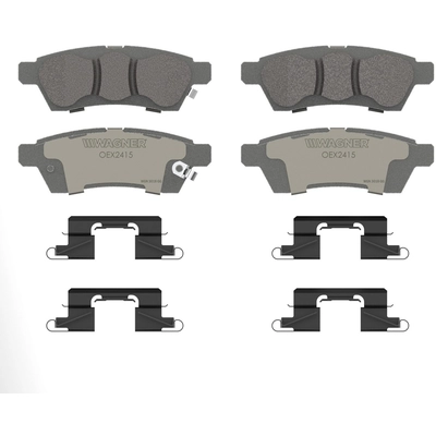 WAGNER - OEX2415 - Brake Pad pa1