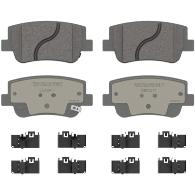 WAGNER - OEX2417 - Brake Pad pa1