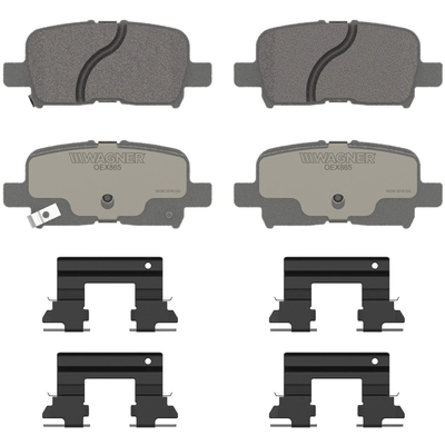 WAGNER - OEX865 - Rear Disc Brake Pads pa1