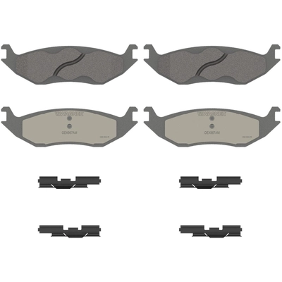 WAGNER - OEX967AM - Rear Disc Brake Pads pa1