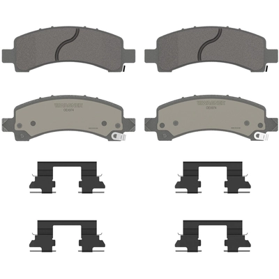 WAGNER - OEX974 - Rear Disc Brake Pads pa1