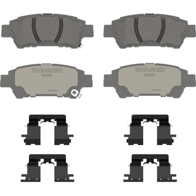 WAGNER - OEX995 - Rear Premium Ceramic Pads pa2