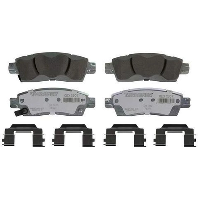 Plaquettes de frein arrière en céramique qualité supérieur par WAGNER - OEX1507 pa20