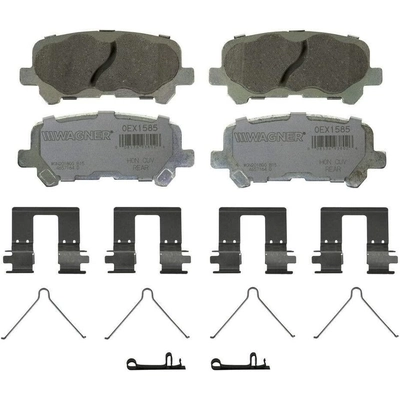 WAGNER - OEX1585 - Rear Premium Ceramic Pads pa12