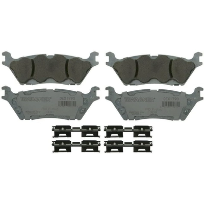 Rear Premium Ceramic Pads by WAGNER - OEX1790 pa20