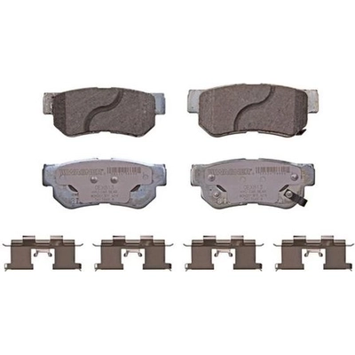 Rear Premium Ceramic Pads by WAGNER - OEX813 pa14