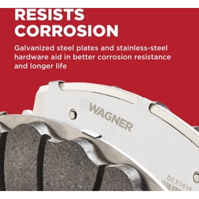 WAGNER - OEX883 - Rear Premium Ceramic Pads pa33