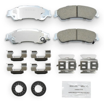 NRS BRAKE - NC729 - Premium Galvanized Disc Brake Pad Set pa2