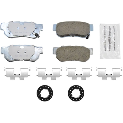 Rear Premium Galvanized Pads by NRS BRAKE - NC813 pa5