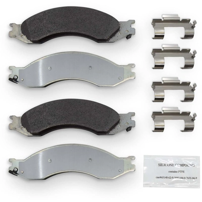 Rear Premium Galvanized Pads by NRS BRAKE - NS1010 pa4