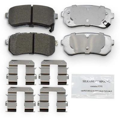 NRS BRAKE - NS1157 - Rear Premium Galvanized Pads pa1