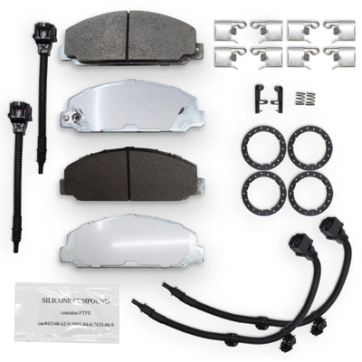 NRS BRAKE - NS1683 - Premium Galvanized Disc Brake Pad Set pa2