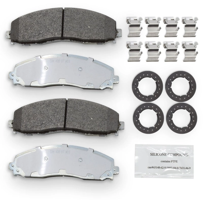 NRS BRAKE - NS1691 - Premium Galvanized Disc Brake Pad Set pa3