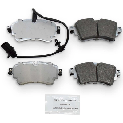 Rear Premium Galvanized Pads by NRS BRAKE - NS1898 pa1