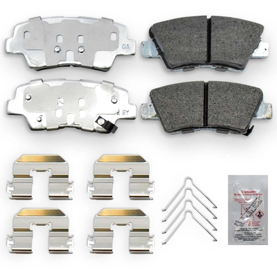 Rear Premium Galvanized Pads by NRS BRAKE - NS2098 pa5