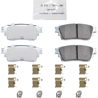 Rear Premium Galvanized Pads by NRS BRAKE - NS2200 pa1