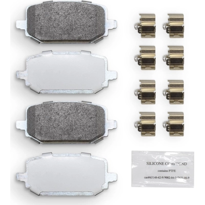 Rear Premium Galvanized Pads by NRS BRAKE - NS2232 pa1