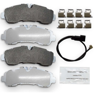 NRS BRAKE - NS2281 - Rear Premium Galvanized Pads pa1
