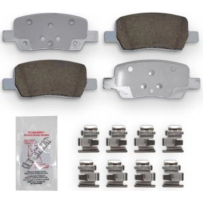 Rear Premium Galvanized Pads by NRS BRAKE - NS2381 pa1