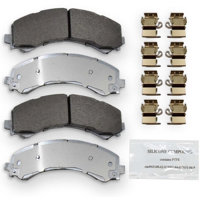 Rear Premium Galvanized Pads by NRS BRAKE - NS2405 pa5