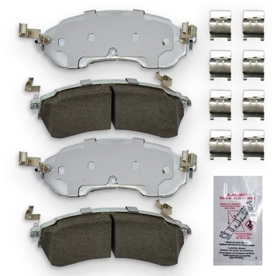 NRS BRAKE - NS2414 - Premium Galvanized Disc Brake Pad Set pa2
