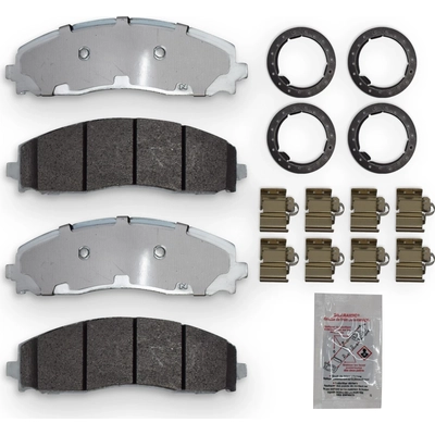 Rear Premium Galvanized Pads by NRS BRAKE - NS2491 pa3