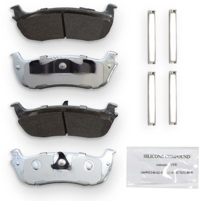 NRS BRAKE - NS879 - Premium Galvanized Disc Brake Pad Set pa5