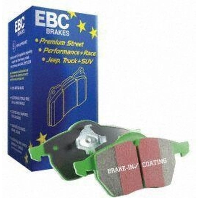 Rear Premium Organic Pads by EBC BRAKE - DP61667 pa10