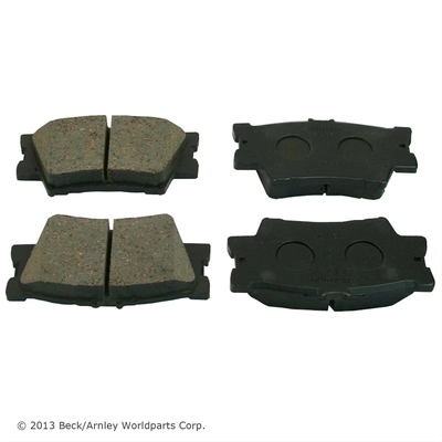 Rear Premium Pads by BECK/ARNLEY - 089-1756 pa1