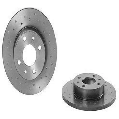 Rear Premium Rotor by BREMBO - 08.5085.1X (1 Qty) pa3