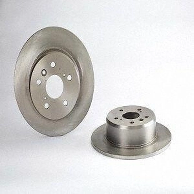 Rear Premium Rotor by BREMBO - 08.7018.10 pa10