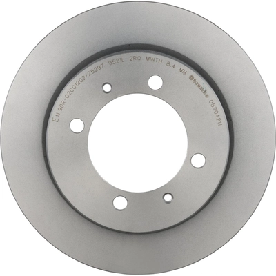 Rear Premium Rotor by BREMBO - 08.7104.11 (1 Qty) pa5