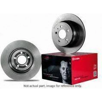 Rear Premium Rotor by BREMBO - 08.7165.11 (1 Qty) pa4