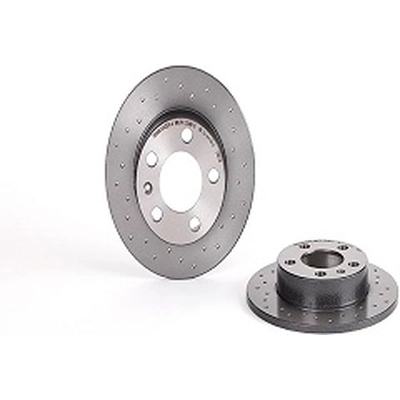 Rear Premium Rotor by BREMBO - 08.7165.1X pa2