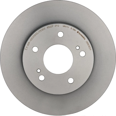 Rear Premium Rotor by BREMBO - 08.8065.11 (1 Qty) pa7
