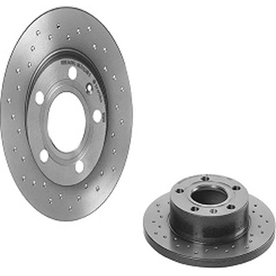 Rear Premium Rotor by BREMBO - 08.9136.1X pa2