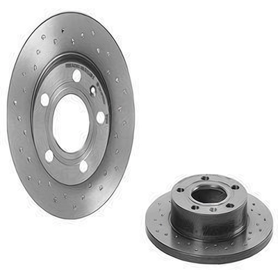 Rear Premium Rotor by BREMBO - 08.9136.1X (1 Qty) pa3