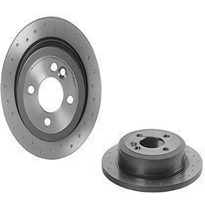 Rear Premium Rotor by BREMBO - 08.9163.2X (1 Qty) pa3