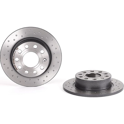 Disque de frein arrière de qualité supérieur de BREMBO - 08.9502.1X (1 Qté) pa13