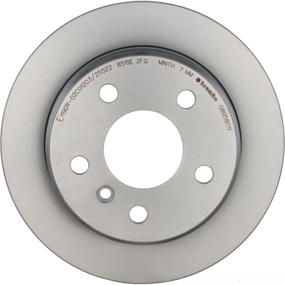 Rear Premium Rotor by BREMBO - 08.9580.11 (1 Qty) pa5