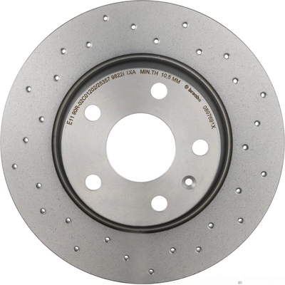 Rear Premium Rotor by BREMBO - 08.9769.1X (1 Qty) pa5