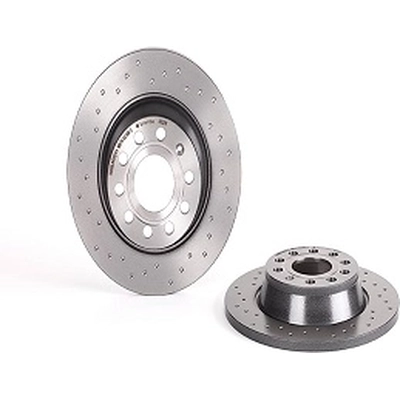 Rear Premium Rotor by BREMBO - 08.A202.1X pa1