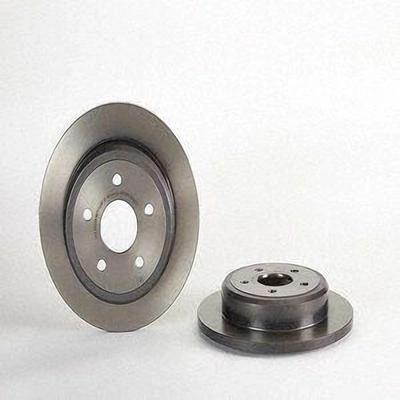 Rear Premium Rotor by BREMBO - 08.A863.11 pa1