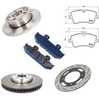 Disque de frein arrière de qualité supérieur de BREMBO - 08.B413.11 (1 Qté) pa3