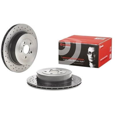 Rear Premium Rotor by BREMBO - 09.7813.1X (1 Qty) pa5