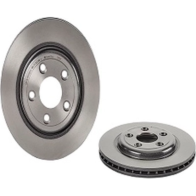 Rear Premium Rotor by BREMBO - 09.7911.21 pa2