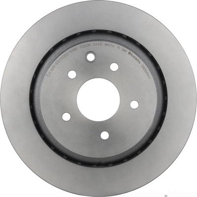 Rear Premium Rotor by BREMBO - 09.D689.11 (1 Qty) pa1