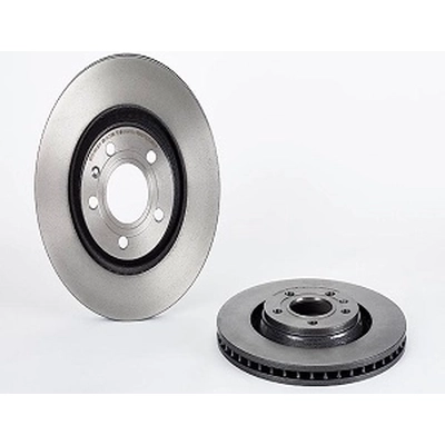 Rear Premium Rotor by BREMBO - 09.A814.11 pa3