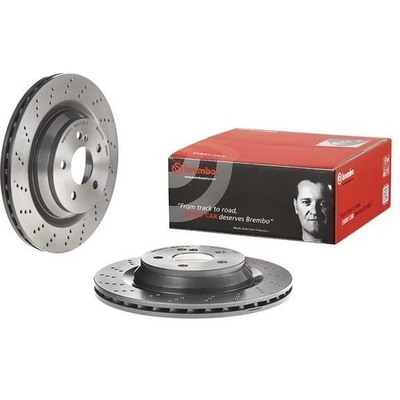 Rear Premium Rotor by BREMBO - 09.A818.21 (1 Qty) pa3