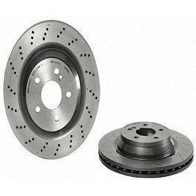 Rear Premium Rotor by BREMBO - 09.A818.21 (1 Qty) pa5